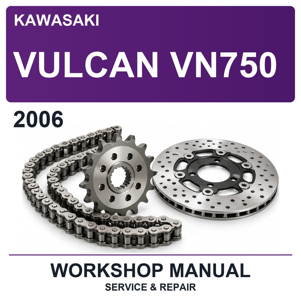 2006 Kawasaki Vulcan VN750 Workshop Service & Repair Manual
