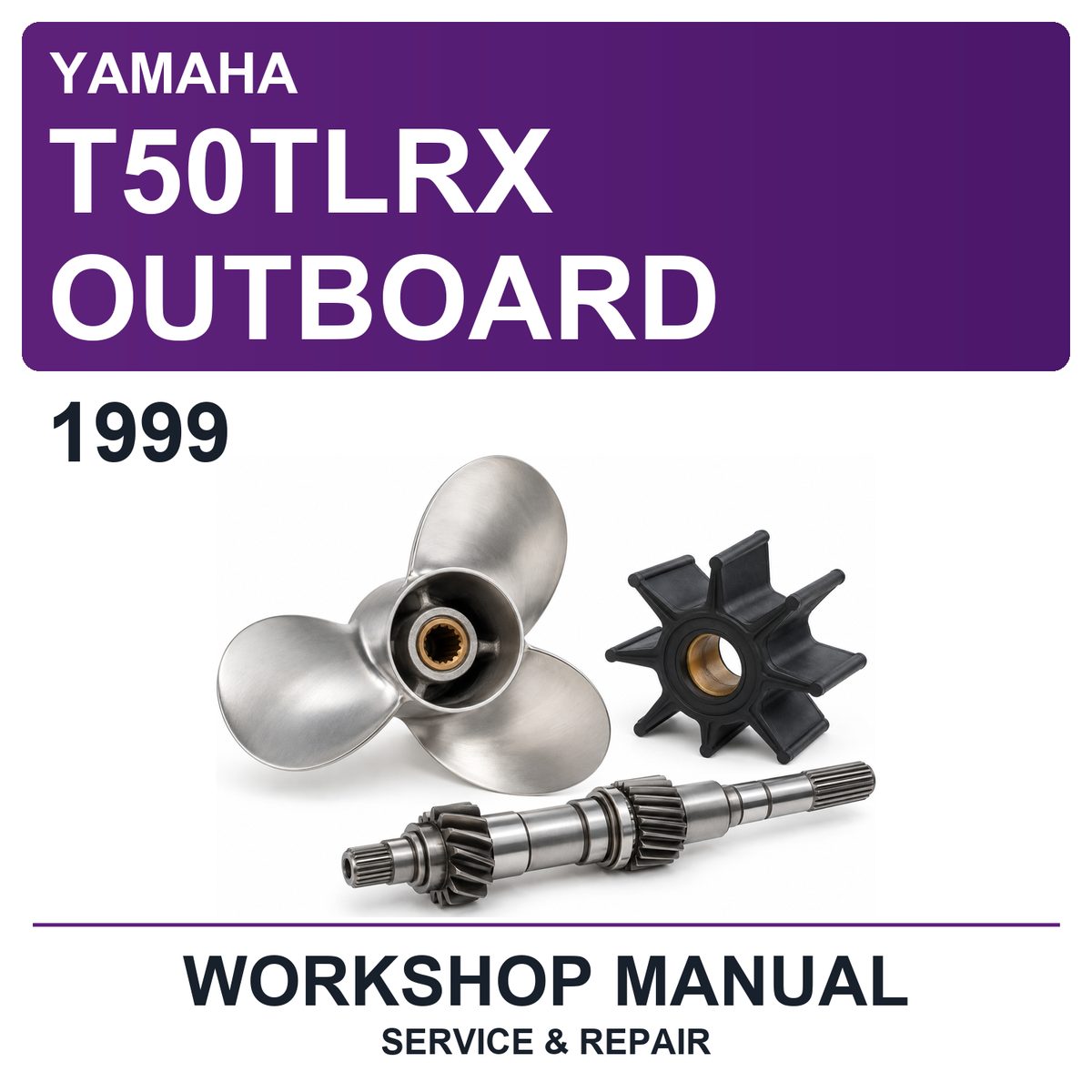 1999 Yamaha T50TLRX Outboard Workshop Service & Repair Manual