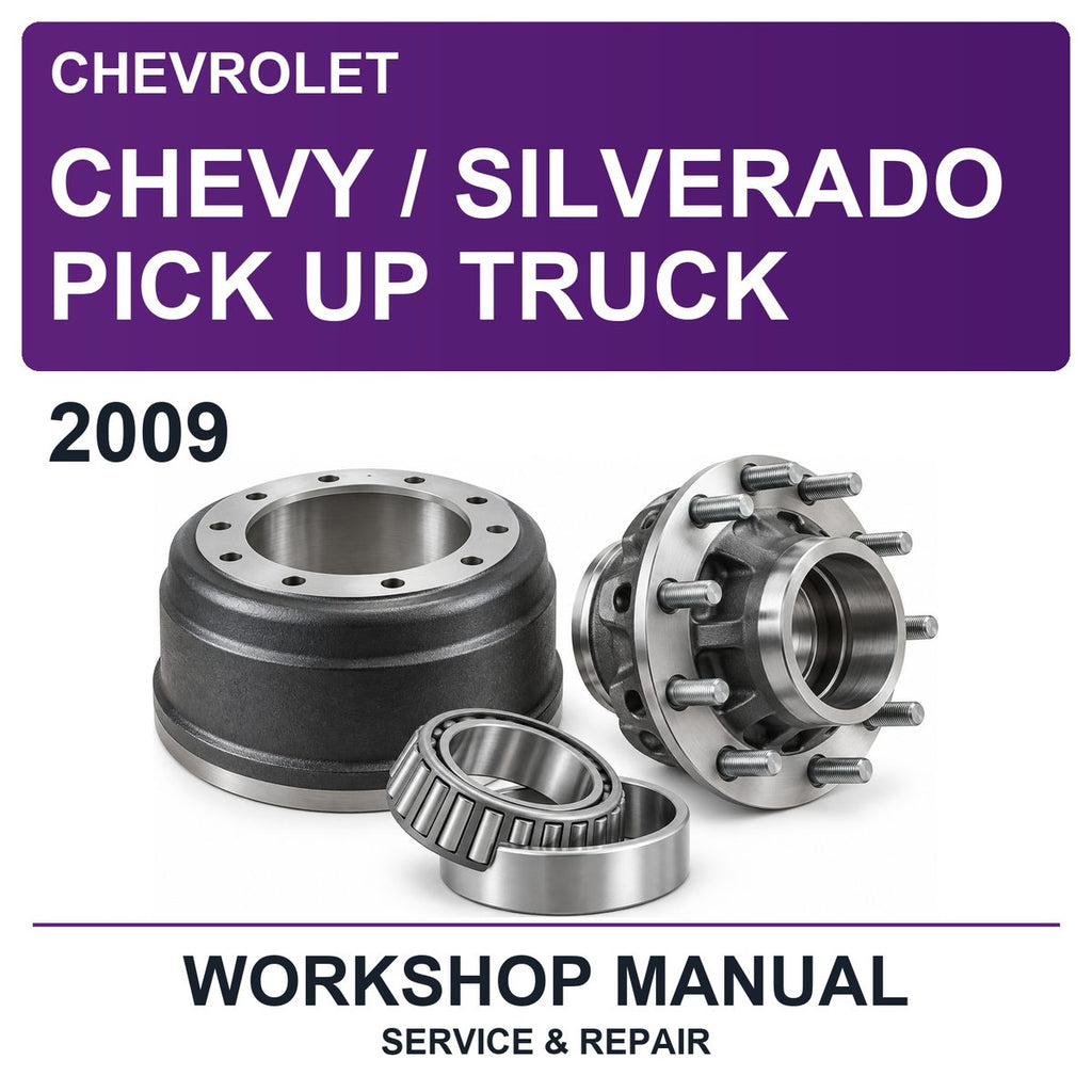 2009 Chevrolet Chevy / Silverado Pick Up Truck Workshop Service & Repair Manual