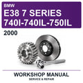2000 BMW E38 7 Series 740I-740IL-750IL Workshop Service & Repair Manual