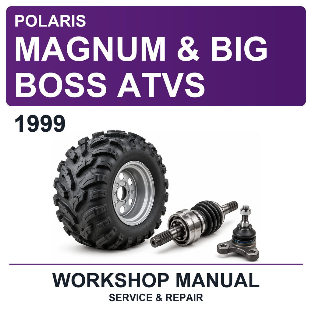 1999 Polaris Magnum & Big Boss Atvs Workshop Service & Repair Manual