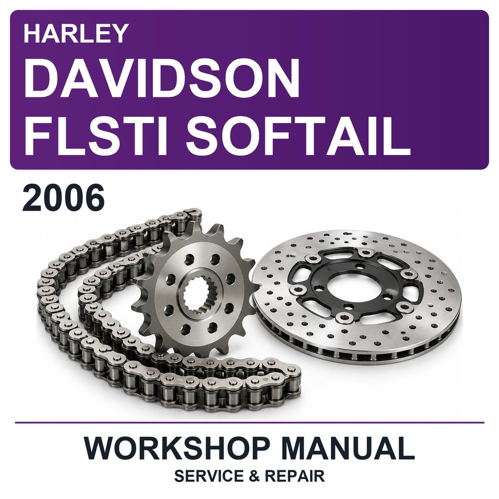 2006 Harley Davidson Flsti Softail Workshop Service & Repair Manual