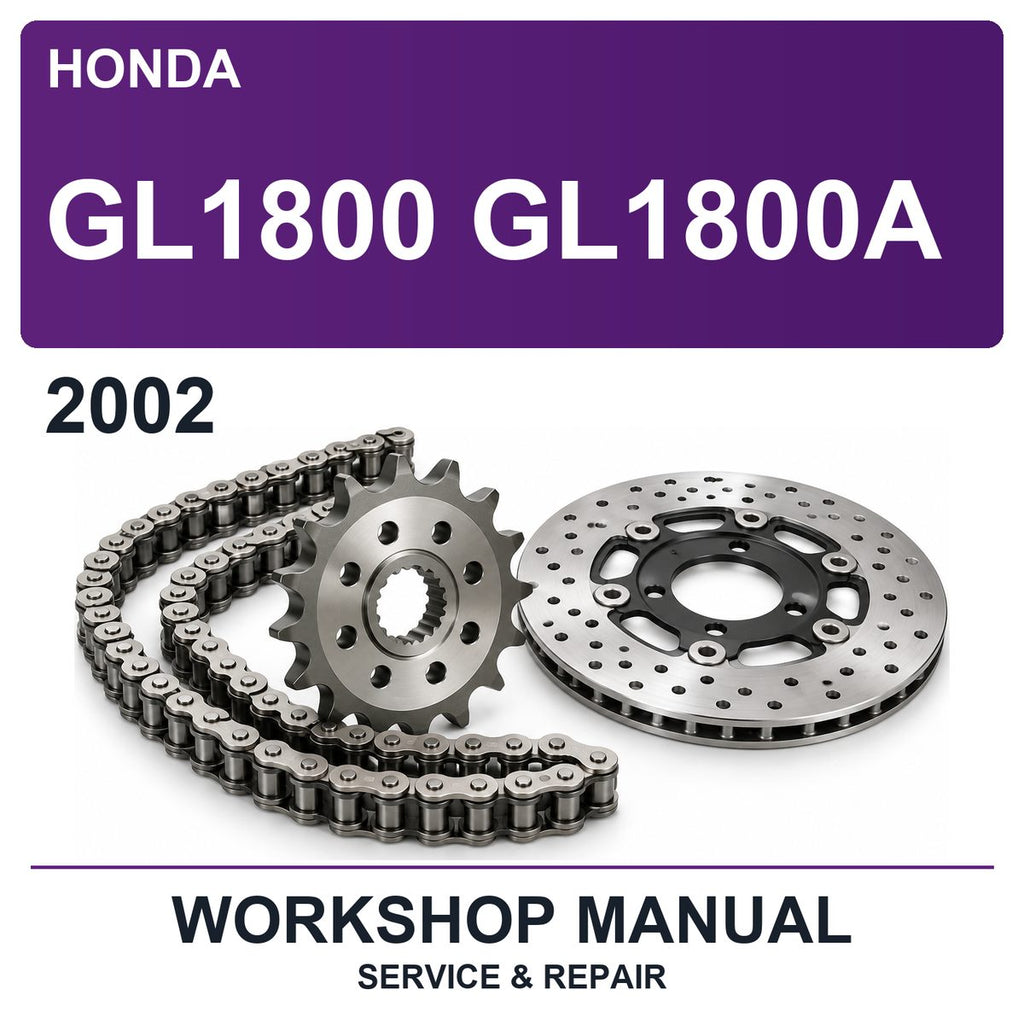 2002 Honda GL1800 GL1800A Workshop Service & Repair Manual
