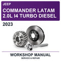 2023 Jeep Commander Latam 2.0L I4 Turbo Diesel Workshop Service & Repair Manual