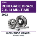 2022 Jeep Renegade Brazil 2.4L I4 Multiair Workshop Service & Repair Manual
