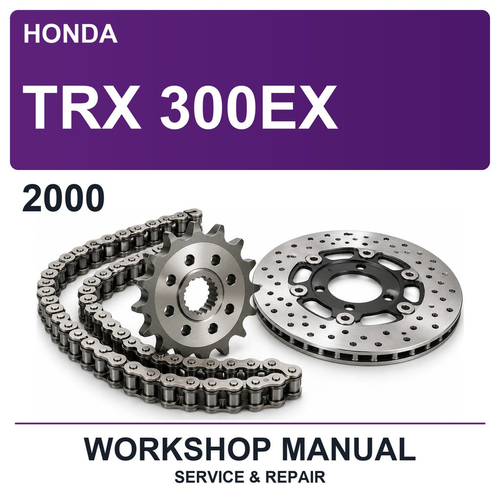 2000 Honda Trx 300EX Workshop Service & Repair Manual