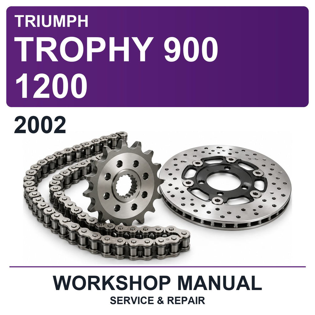 2002 Triumph Trophy 900 1200 Workshop Service & Repair Manual