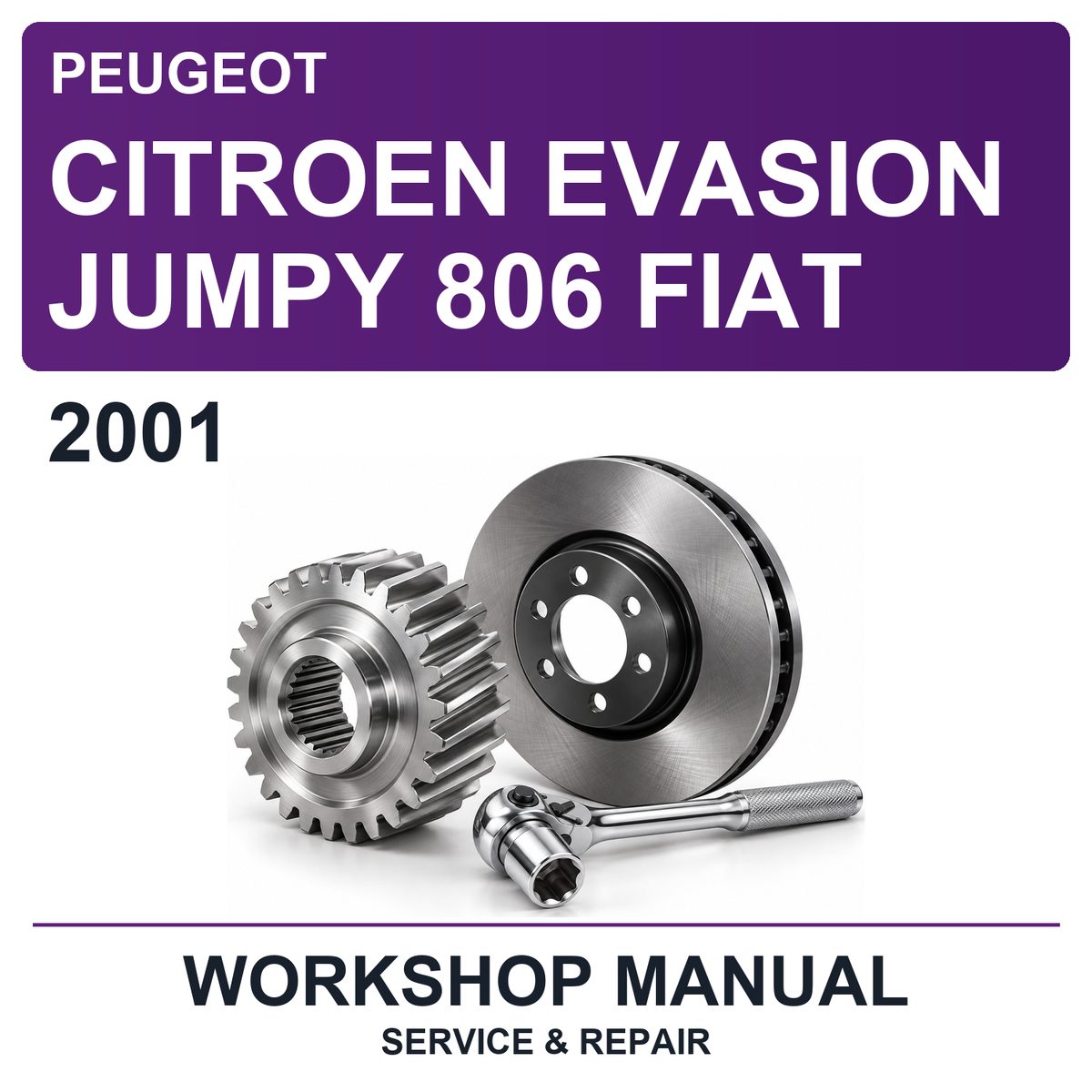 2001 Peugeot Citroen Evasion Jumpy 806 Fiat Workshop Service & Repair Manual