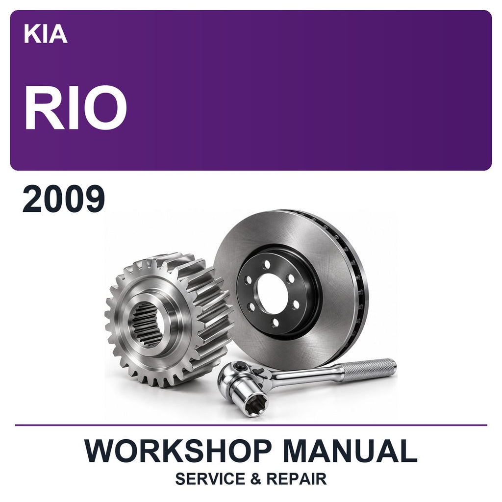 2009 Kia Rio Workshop Service & Repair Manual