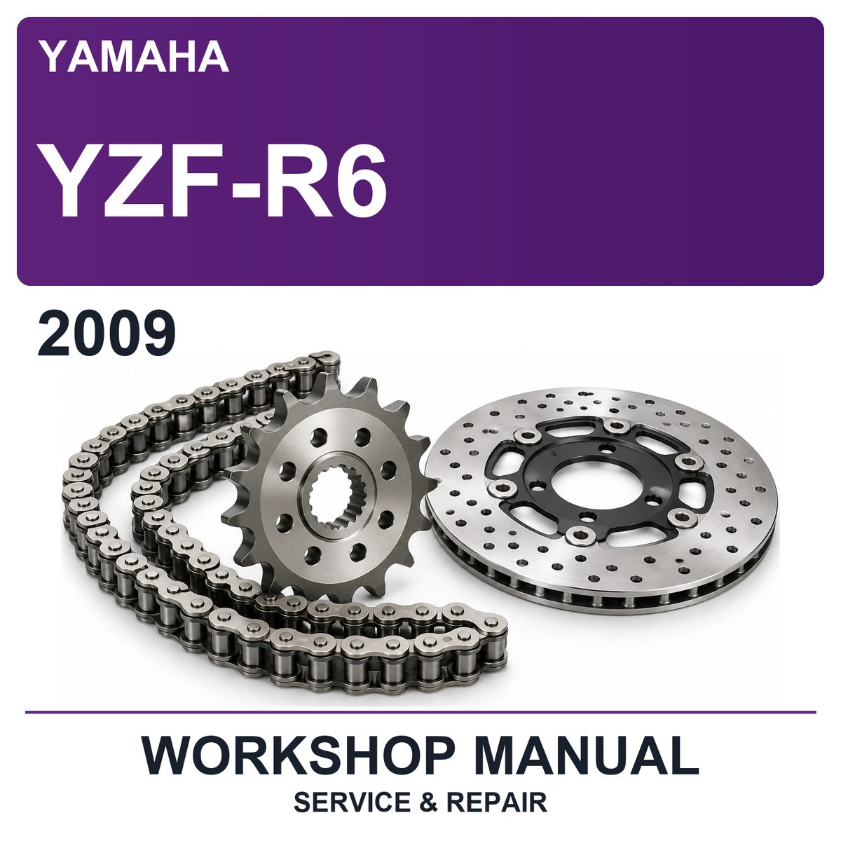 2009 Yamaha YZF-R6 Workshop Service & Repair Manual