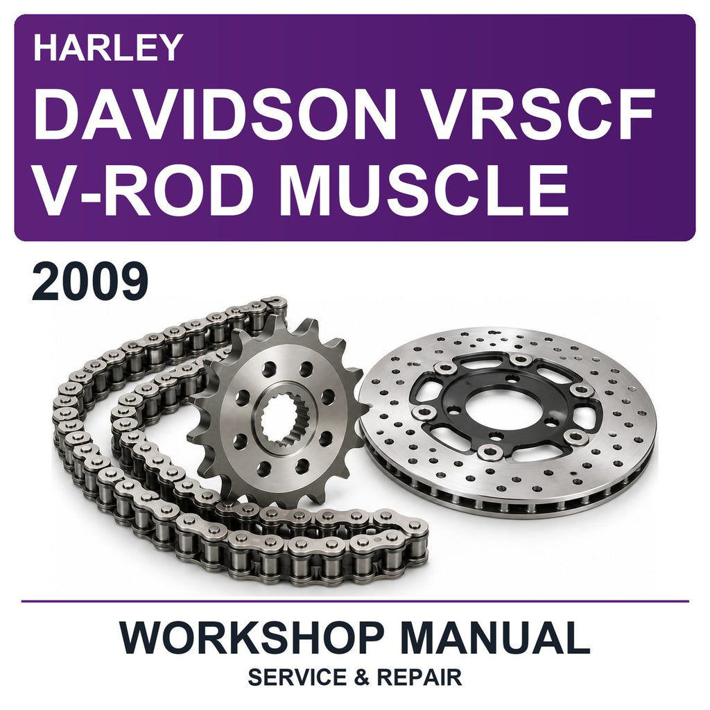 2009 Harley Davidson Vrscf V-Rod Muscle Workshop Service & Repair Manual