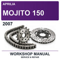 2007 Aprilia Mojito 150 Workshop Service & Repair Manual