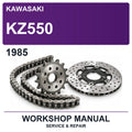 1985 Kawasaki KZ550 Workshop Service & Repair Manual