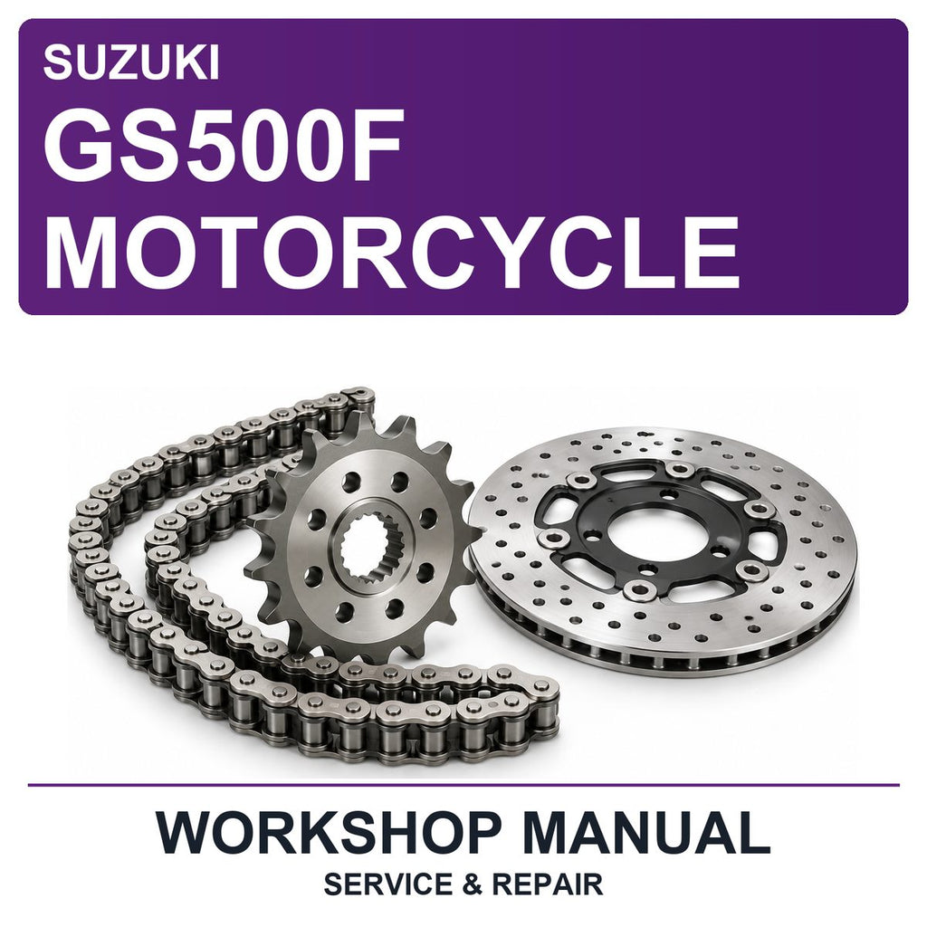 Suzuki GS500F Motorcycle Workshop Service & Repair Manual