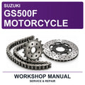 Suzuki GS500F Motorcycle Workshop Service & Repair Manual