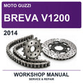 2014 Moto Guzzi Breva V1200 Workshop Service & Repair Manual