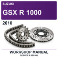 2010 Suzuki GSX R 1000 Workshop Service & Repair Manual