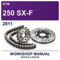2011 KTM 250 SX-F Workshop Service & Repair Manual