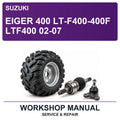 Suzuki Eiger 400 LT-F400-400F LTF400 02-07 Workshop Service & Repair Manual