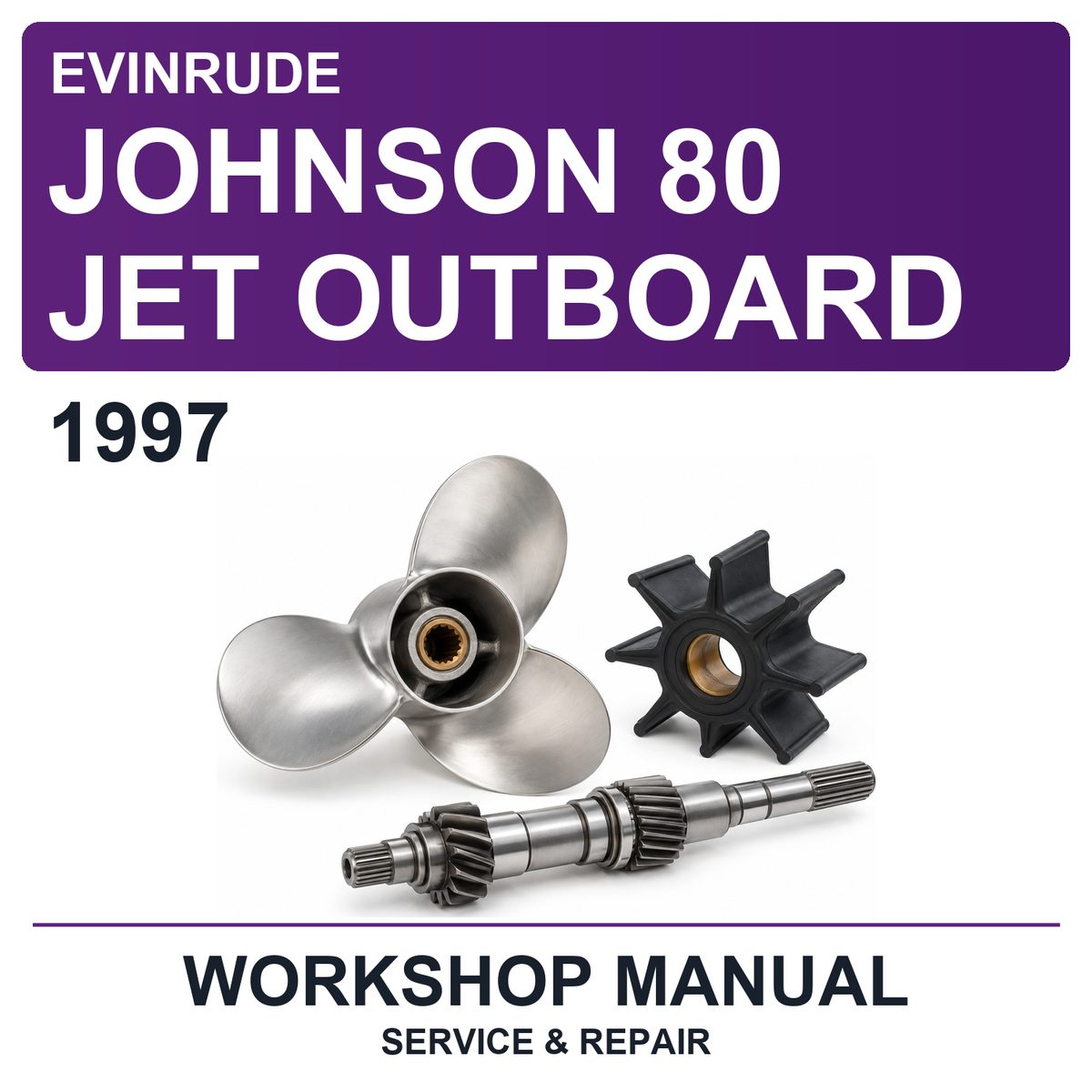 1997 Evinrude Johnson 80 JET Outboard Workshop Service & Repair Manual