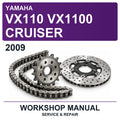 2009 Yamaha VX110 VX1100 Cruiser Workshop Service & Repair Manual