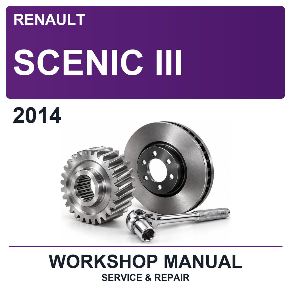 2014 Renault Scenic III Workshop Service & Repair Manual