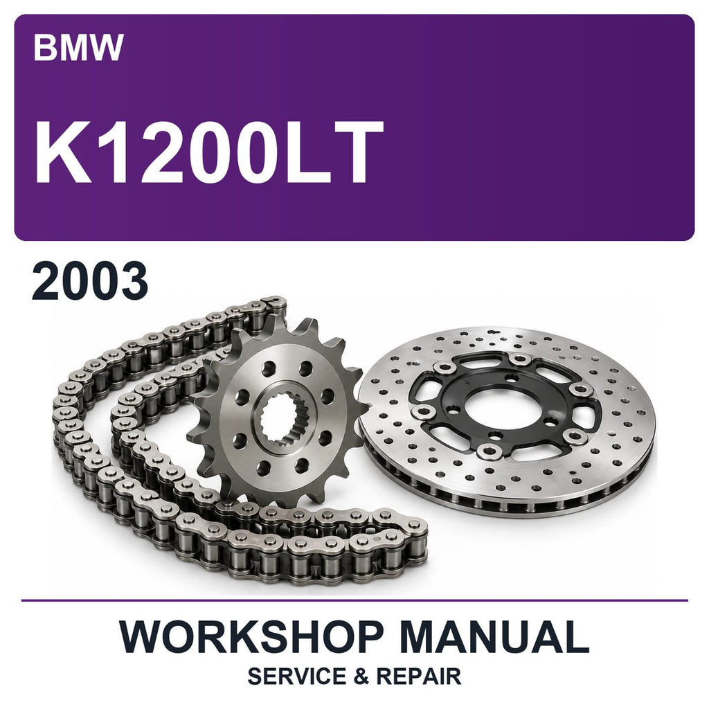2003 BMW K1200LT Workshop Service & Repair Manual