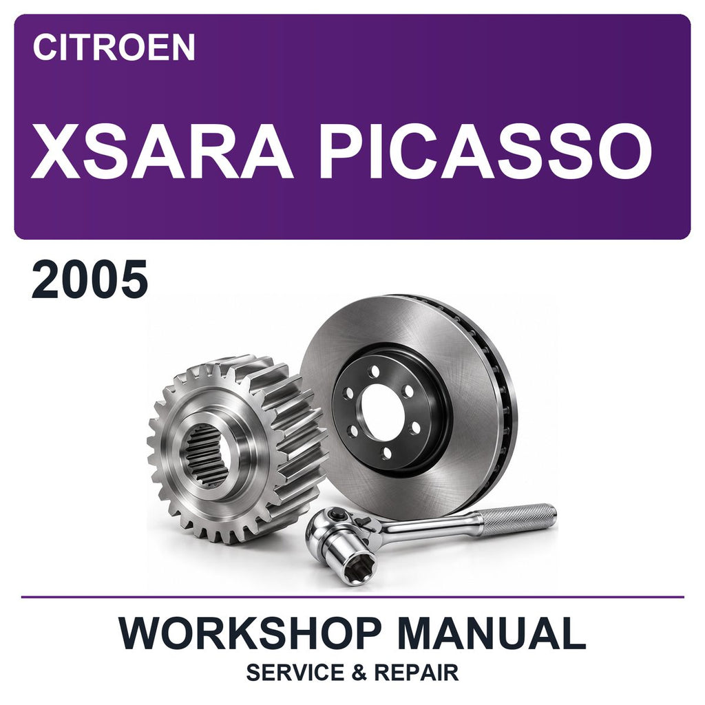 2005 Citroen Xsara Picasso Workshop Service & Repair Manual