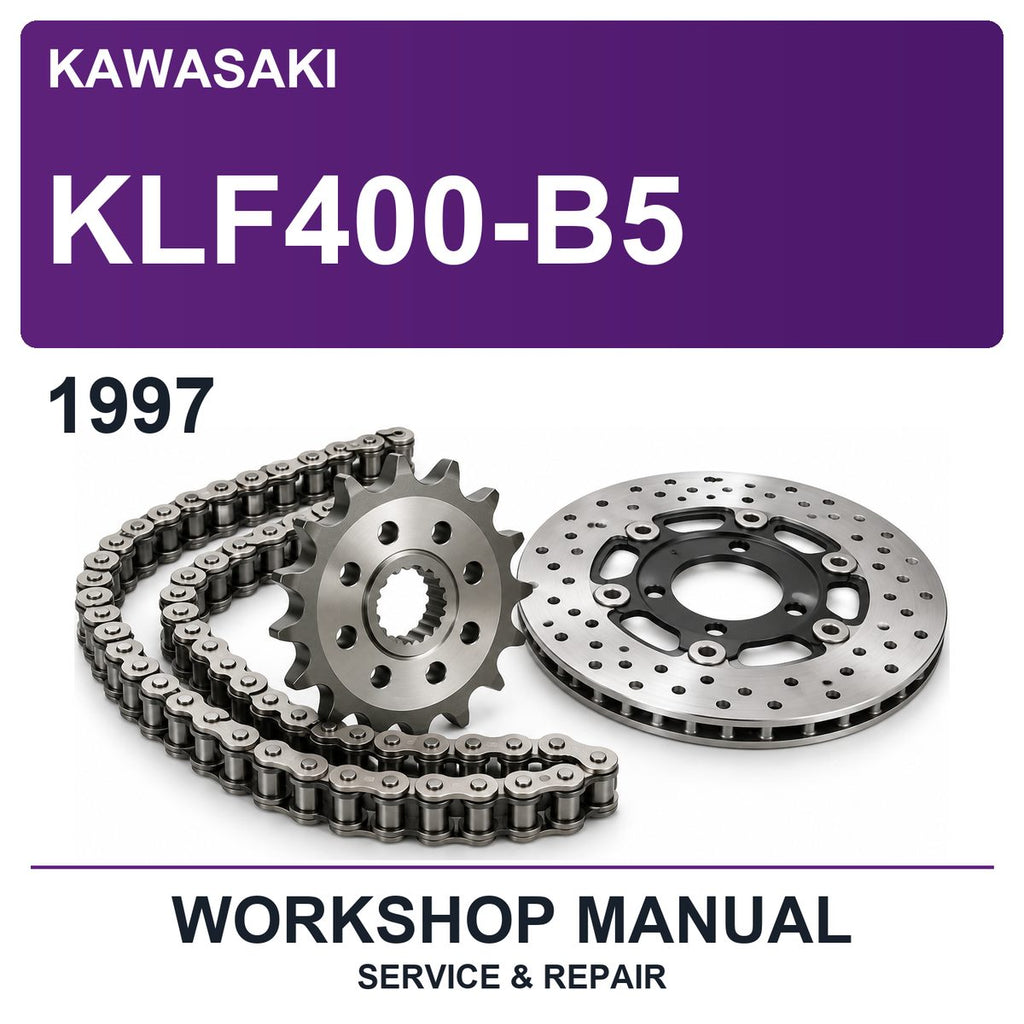 1997 Kawasaki KLF400-B5 Workshop Service & Repair Manual
