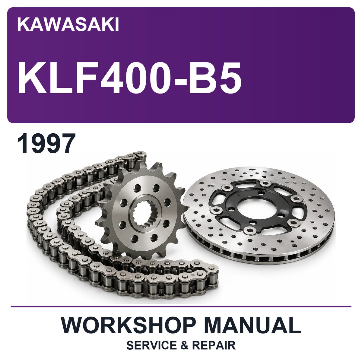 1997 Kawasaki KLF400-B5 Workshop Service & Repair Manual