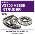 1997 Suzuki VS700 VS800 Intruder Workshop Service & Repair Manual