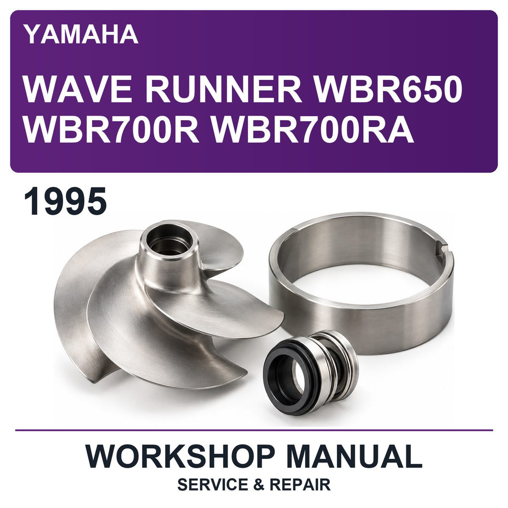 1995 Yamaha Wave Runner WBR650 WBR700R WBR700RA Workshop Service & Repair Manual