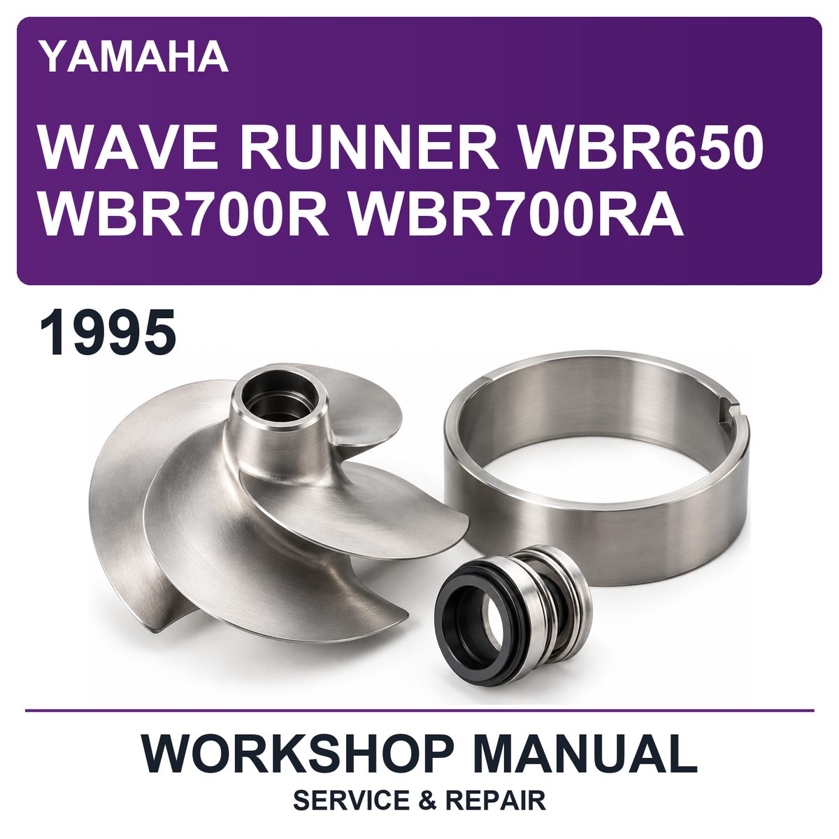 1995 Yamaha Wave Runner WBR650 WBR700R WBR700RA Workshop Service & Repair Manual