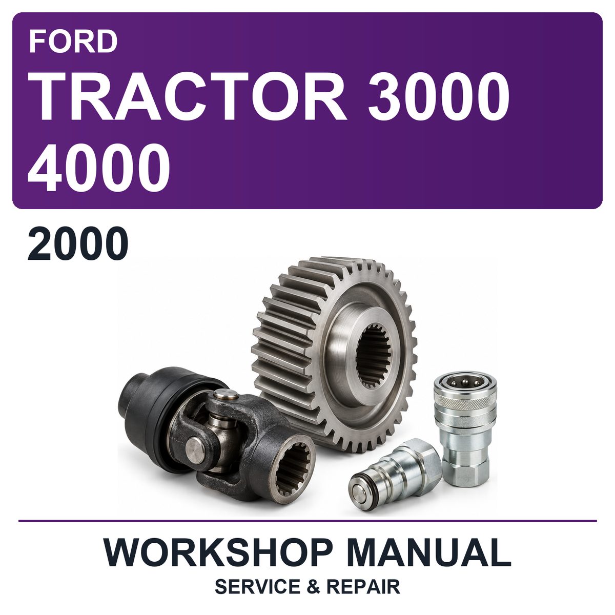 2000 Ford Tractor 3000 4000 Workshop Service & Repair Manual