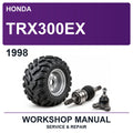 1998 Honda TRX300EX Workshop Service & Repair Manual