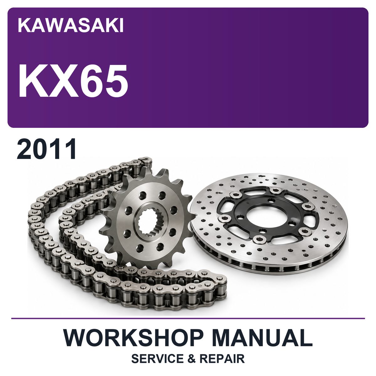 2011 Kawasaki KX65 Workshop Service & Repair Manual