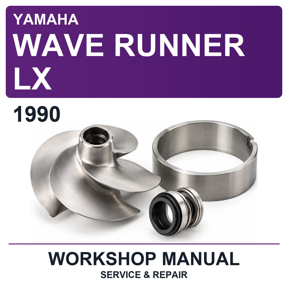 1990 Yamaha Wave Runner LX Workshop Service & Repair Manual