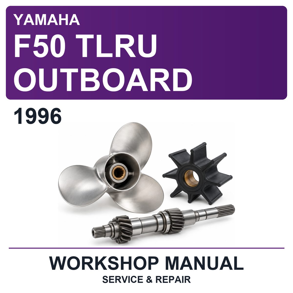 1996 Yamaha F50 Tlru Outboard Workshop Service & Repair Manual