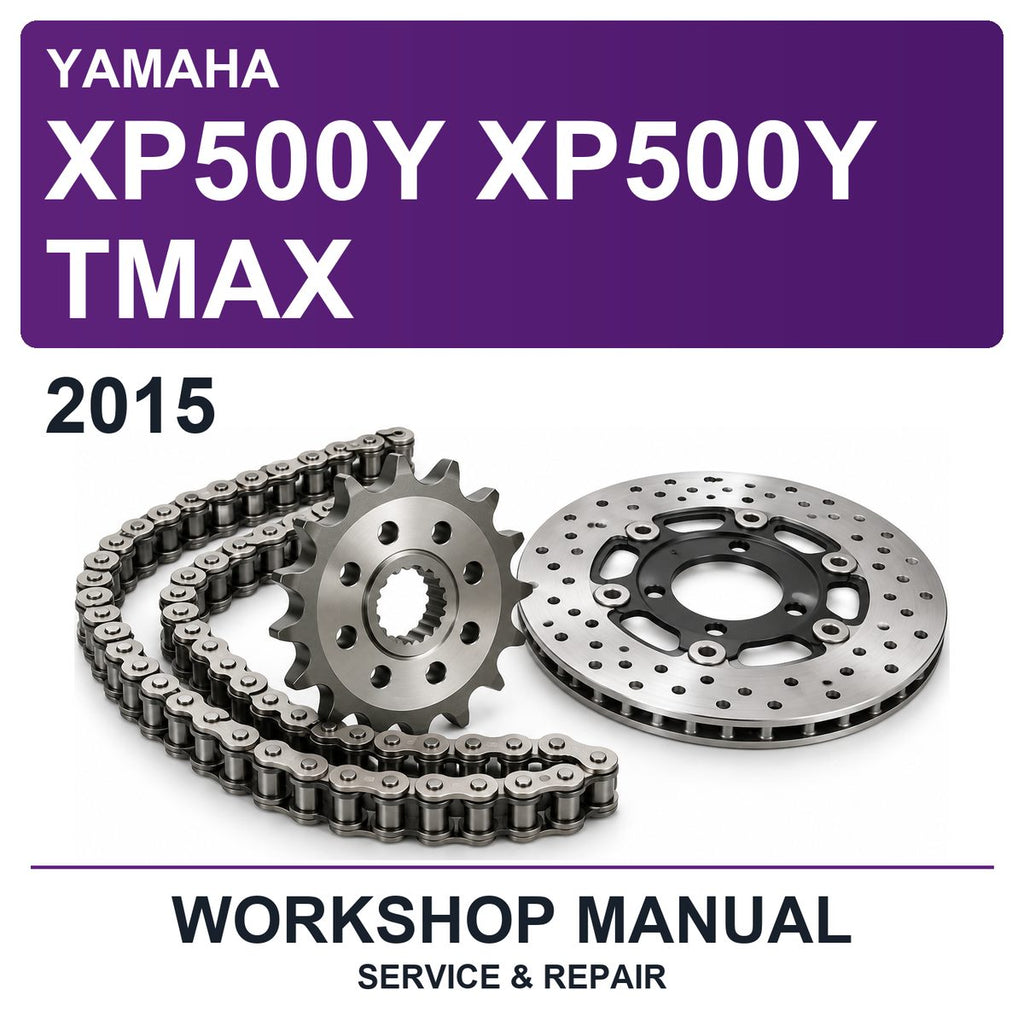 2015 Yamaha XP500Y XP500Y Tmax Workshop Service & Repair Manual