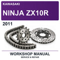 2011 Kawasaki Ninja ZX10R Workshop Service & Repair Manual