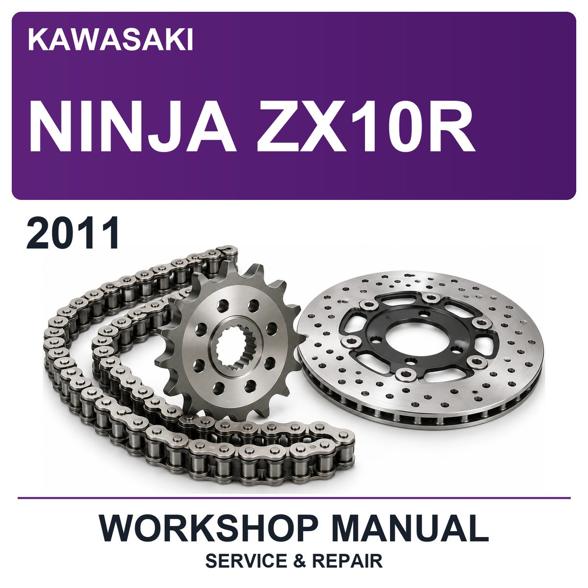 2011 Kawasaki Ninja ZX10R Workshop Service & Repair Manual