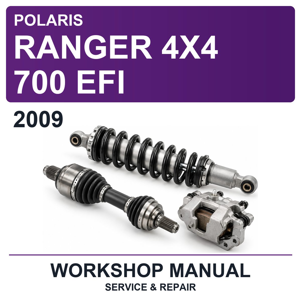 2009 Polaris Ranger 4X4 700 EFI Workshop Service & Repair Manual