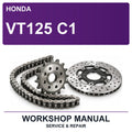 Honda VT125 C1 Workshop Service & Repair Manual