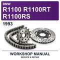 1993 BMW R1100 R1100RT R1100RS Workshop Service & Repair Manual