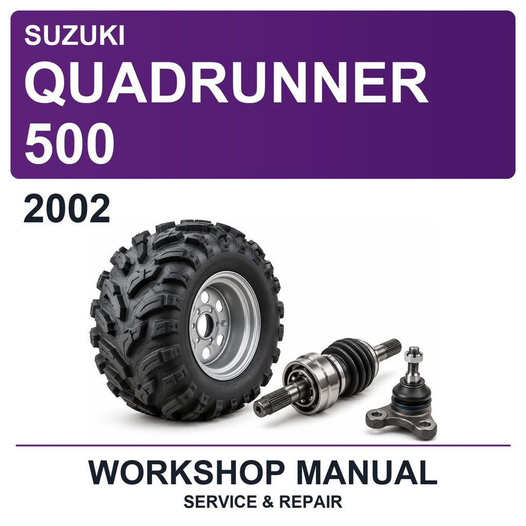2002 Suzuki Quadrunner 500 Workshop Service & Repair Manual