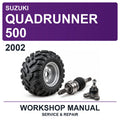 2002 Suzuki Quadrunner 500 Workshop Service & Repair Manual