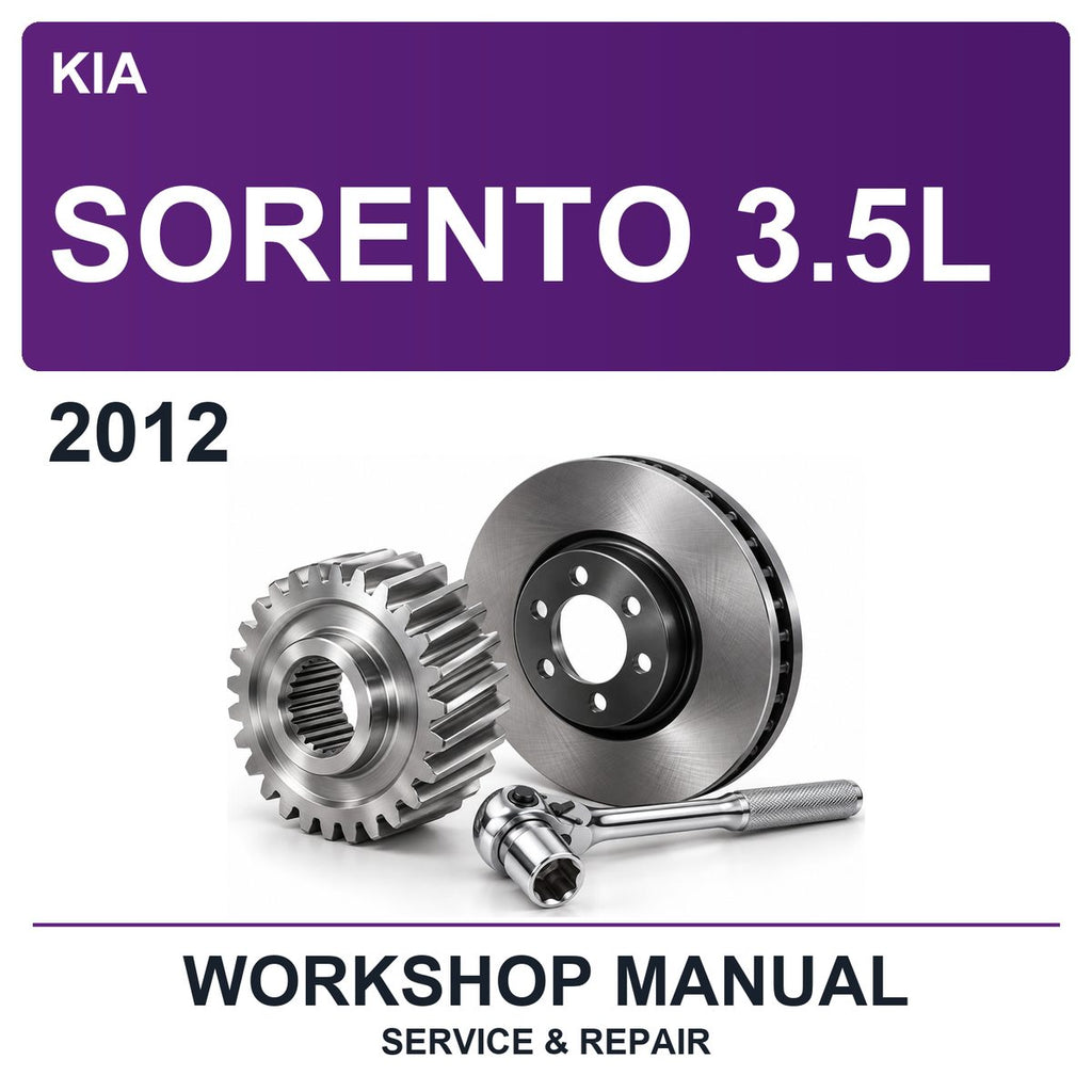 2012 Kia Sorento 3.5L Workshop Service & Repair Manual