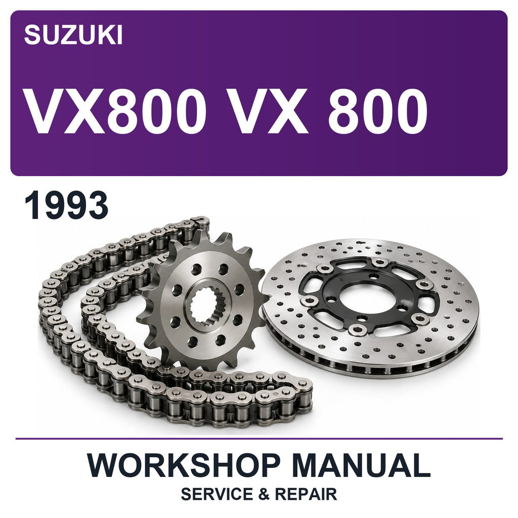 1993 Suzuki VX800 VX 800 Workshop Service & Repair Manual