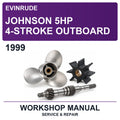 1999 Evinrude Johnson 5HP 4-Stroke Outboard Workshop Service & Repair Manual