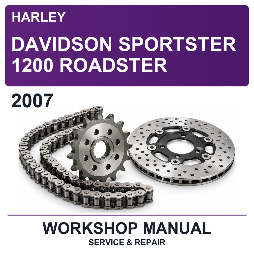 2007 Harley Davidson Sportster 1200 Roadster Workshop Service & Repair Manual